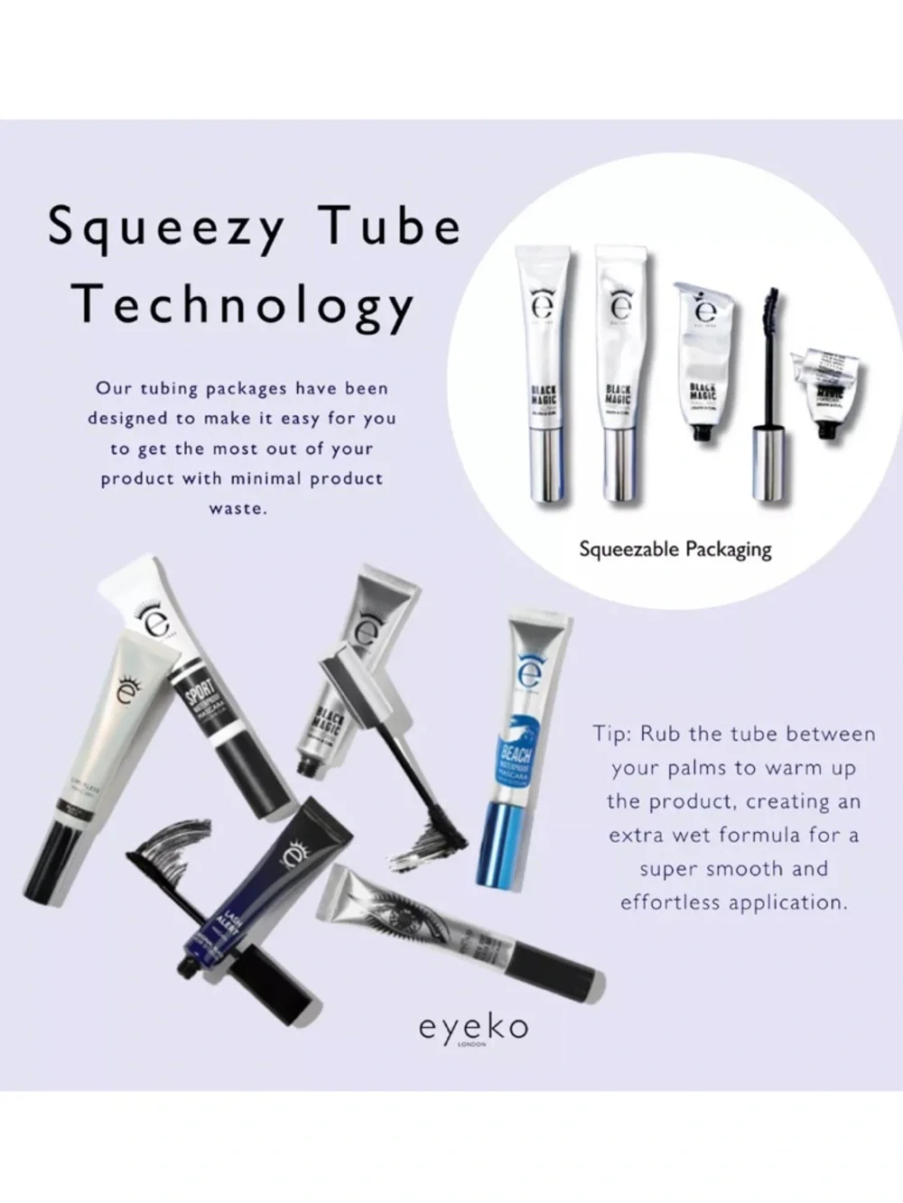 Eyeko | Limited Edition Lash Alert Mascara | Muted Royal Blue